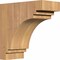 Ekena Millwork Pescadero Smooth Corbel, Western Red Cedar, 5 1/2"W x 12"D x 12"H COR06X12X12PEC00SWR - alternate 1